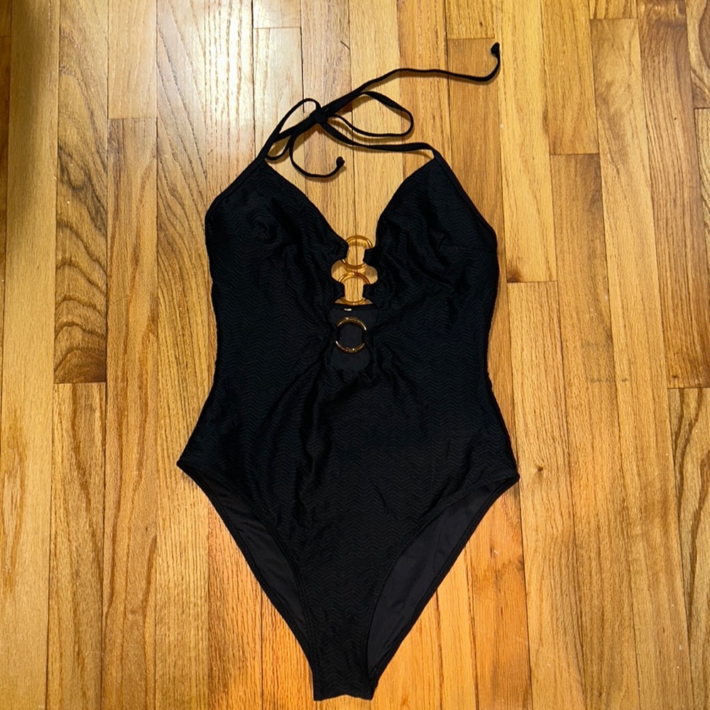 Cupshe Black One Piece Suit